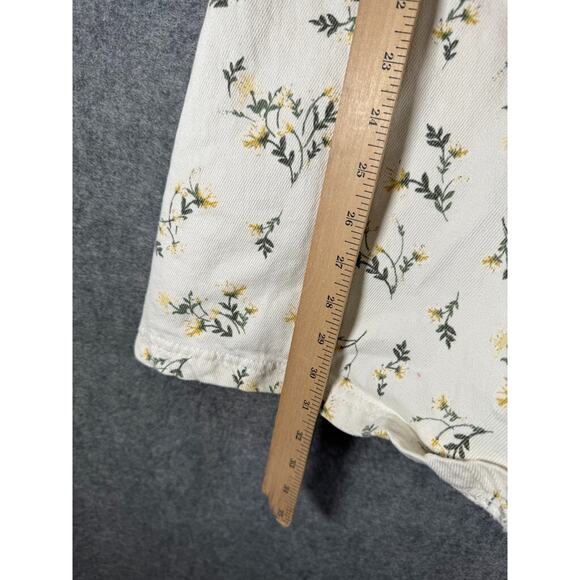 ASOS DESIGN Dress‎ Women 6 denim printed smock mini Floral Cottagecore Feminine - Picture 6 of 8